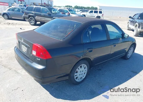 2004 Honda Civic Lx from USA, damaged, VIN JHMES16524S002172